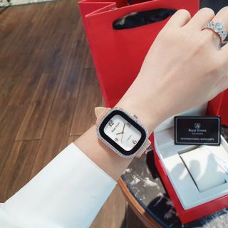 XẢ KHO ĐỒNG HỒ NỮ CAO CẤP GOYAL CROW DÂY DA NHIỀU MÀU MẶT XÀ CỪ