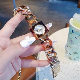 ĐỒNG HỒ NỮ THỜI TRANG MICHAELK Ổ KHOÁ NHỰA