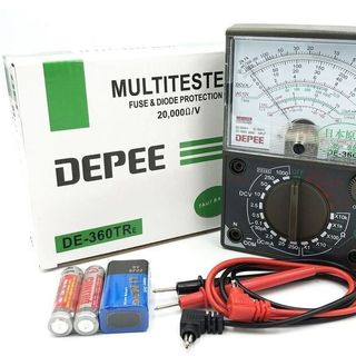 ĐỒNG HỒ ĐO ĐIỆN VẠN NĂNG DEG DE- 360TR XANH