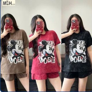 chào buôn các Shop Set bộ Mickey cotton