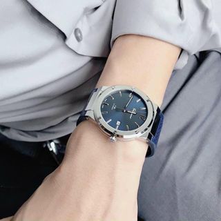 XẢ KHO ĐỒNG HỒ NAM SIÊU CẤP XALVATO F80 XANH DƯƠNG MÁY QUARZT