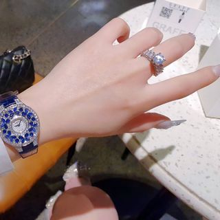 ĐỒNG HỒ NỮ SIÊU CẤP GHRAFF MẶT FULL HỘT XOÀN CÁNH BƯỚM NHIỀU MÀU