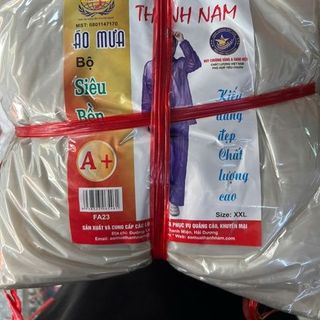 ÁO MƯA BỘ TRONG SUỐT