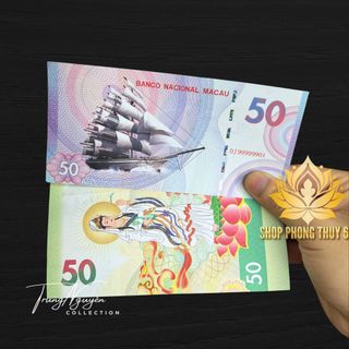 Tiền Lưu Niệm Thuận Buồm Xuôi Gió - Hình Quan Âm , Lì Xì Tết , Qùa Tặng,..
