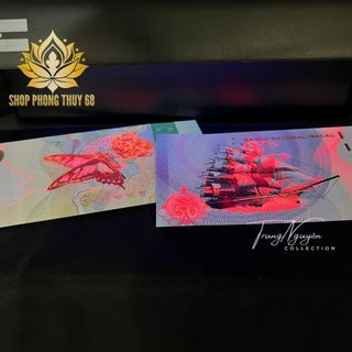 Tiền Lưu Niệm Thuận Buồm Xuôi Gió - Hình Con Bướm, Lì Xì Tết , Qùa Tặng Rất ý nghĩa