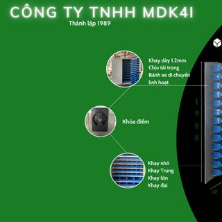 Tủ dụng cụ nhiều ngăn mdk4i