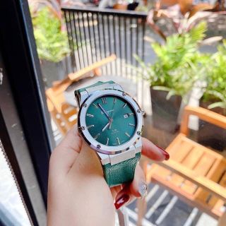 XẢ KHO ĐỒNG HỒ NAM SIÊU CẤP XALVATO F80 XANH LÁ MÁY QUARZT