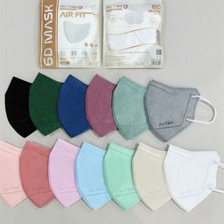 Khẩu Trang 6D Lớn An Tâm (Thùng 50 bịch x 10 cái)