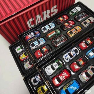 Mô Hình 48 Xe Ôtô Container Kèm Đường Đua đồ chơi quà tặng cho bé thỏa sức khám phá, đồ chơi trẻ em giá sỉ