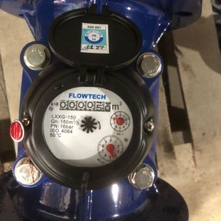 Đồng hồ nước, thân gang LXXG-50, DN50, Flowtech
