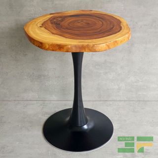 Bàn Cafe Tròn Gỗ Me Tây - BMT03