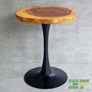 Bàn Cafe Tròn Gỗ Me Tây - BMT03