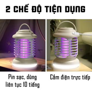 ĐÈN BẮT MUỖI 3IN1 TÍCH HỢP ĐÈN NGỦ