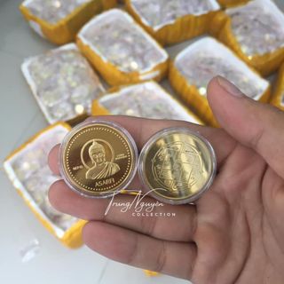 Sỉ Đồng Xu Lưu Niệm Phật Thích Ca Mâu Ni Phong Thủy
