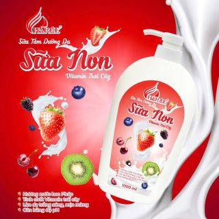 Sữa tắm dưỡng da sữa non