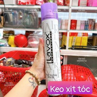 Keo Xịt Mềm Tóc Lavox