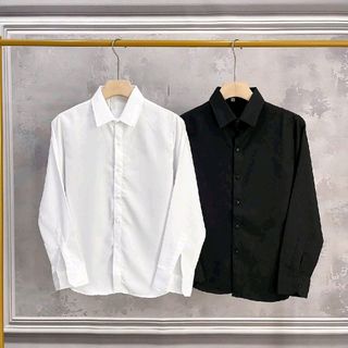 Áo sơ mi tay dài cotton lạnh,đi học,đi làm,đi chơi  (Mã : HOKO80) - unisex -menswear
