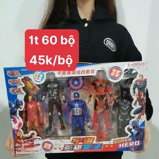 Bộ Đồ Chơi Siêu Nhân Cho Bé giá sỉ