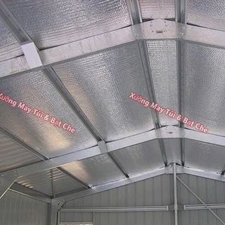 Tấm chống nóng che mái tôn, Phòng trọ ..v..v..v khổ 1,55m, Dày 3mm