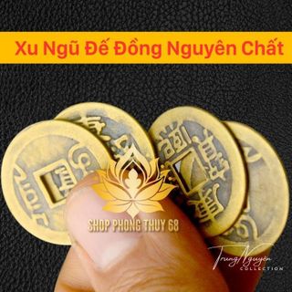 Sỉ Đồng Xu Ngũ Đế Chất Liệu Đồng Nguyên Chất - Gía Sỉ Buôn