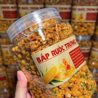 BẮP RUỐC TRỨNG MUỐI, GIÒN RỤM, BÉO NGẬY, MẶN MÀ 500G - WINNIE HOUSE