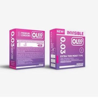 Bao Cao Su oleo Lampo Invisible Hộp 3 cái giá sỉ
