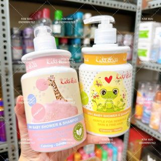 Sữa Tắm Gội Em Bé Kisd Bliss