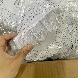Set 40 giấy thấm dầu ăn hoa văn 215mm