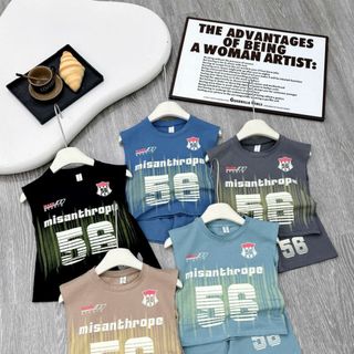 BỘ BÉ COTTON TÀU SÁT NÁCH SALE