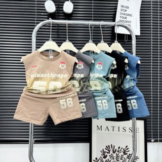 BỘ BÉ COTTON TÀU SÁT NÁCH SALE