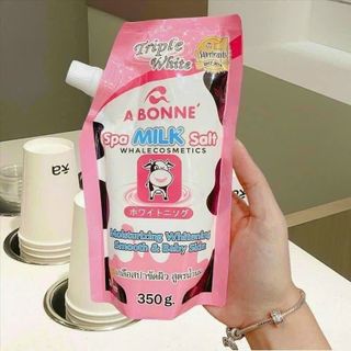 Muối Tắm Sữa Bò Tẩy Tế Bào Chết A Bonne Spa Milk Salt - 350gram