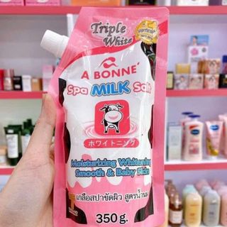 Muối Tắm Sữa Bò Tẩy Tế Bào Chết A Bonne Spa Milk Salt - 350gram