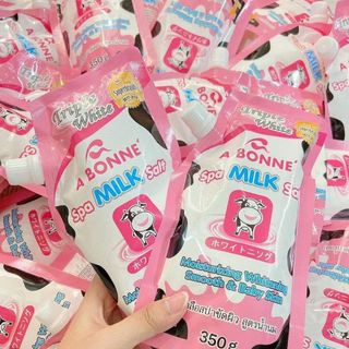 Muối Tắm Sữa Bò Tẩy Tế Bào Chết A Bonne Spa Milk Salt - 350gram