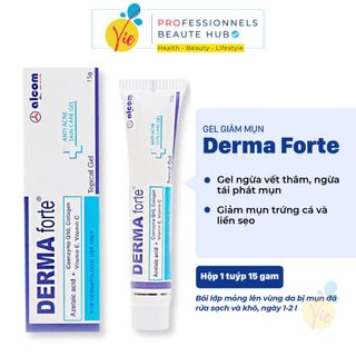 Derma Forte Giảm Mụn - Gel Giảm Mụn, Giảm Thâm Derma Forte 15g