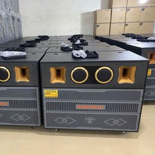 Loa Kéo Bình & Điện Nanomax Pro-500 Bass Đôi 50cm 3050w