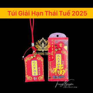 Sỉ Túi Giải Hạn Thái Tuế 2025 Tỵ Hợi Dần Thân Phong Thủy