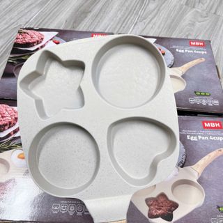 CHẢO 4 NGĂN NGÔI SAO & TIM CÁN GỖ