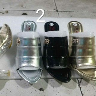Dép nữ đế mica trong suốt thời trang