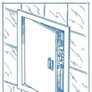 Cửa thăm hộp kỹ thuật Kim loại BLAUBERG - RTMG 600*600/ 600*800 - Hàng Nhập Khẩu