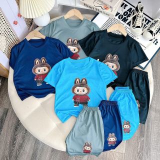 BỘ THUN LẠNH LABUBU BÉ TRAI GÁI SALE