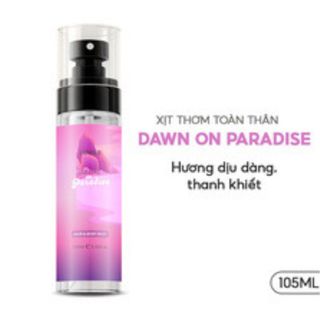 nước hoa giá rẻ bodymist nam nữ 105ml gồm 15 mùi lưu hương mới 6h