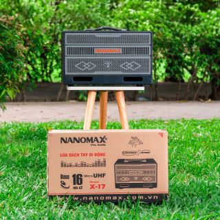 Loa Karaoke Nanomax X-17 Bass Đôi 16cm 320w