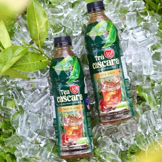Trà xanh kết hợp vỏ cà phê Cascara của CTY Kun milk