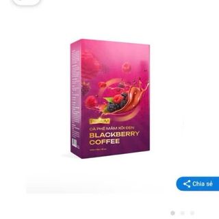 Giảm cân cà phê mâm xôi đen