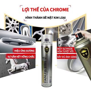 CHAI SƠN XỊT MẠ CROM