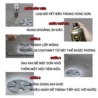 CHAI SƠN XỊT MẠ CROM