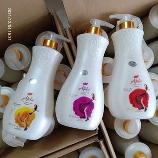 Sữa tắm trắng da Cao Cấp AJOLA Vitamin E xuất Pháp hương nước hoa chai khổng lồ -1200ml