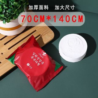GÓI KHĂN TẮM NÉN TÚI ĐỎ