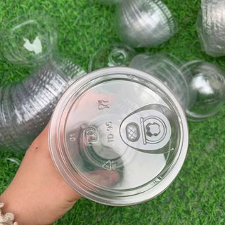 1 Thùng 1000pcs Cốc PP500 HT dày  dùng 1 lần trong suốt chịu nhiệt nóng lạnh đựng trà sữa,...