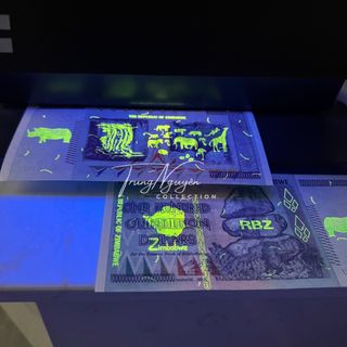 Sỉ Tiền Lưu Niệm Zimbabwe 100 Tỷ Tỷ Con Tê Giác Lì Xì Tết , Qùa Tặng